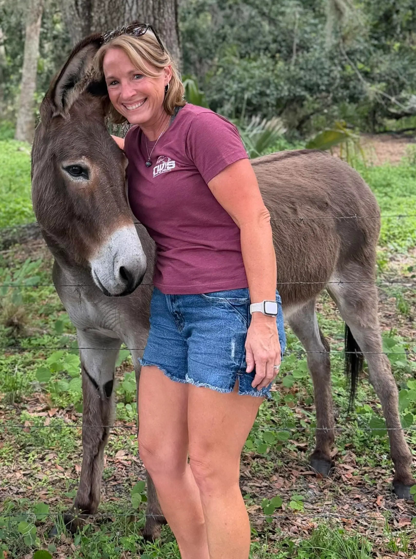 dorothy and donkey